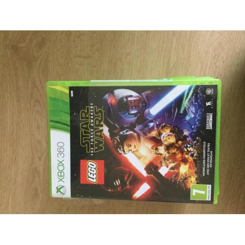 X box 360 console met games