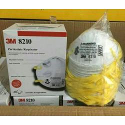 3M 8210 N95 Approved Particulate Respirator Mask