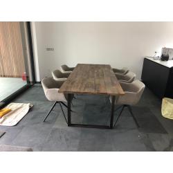 Mooie set: eettafel, tv meubel, salontafel