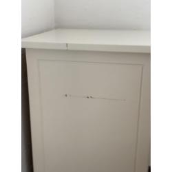 Hemnes ikea bed 160x200 met latenbodem en nachtkasten