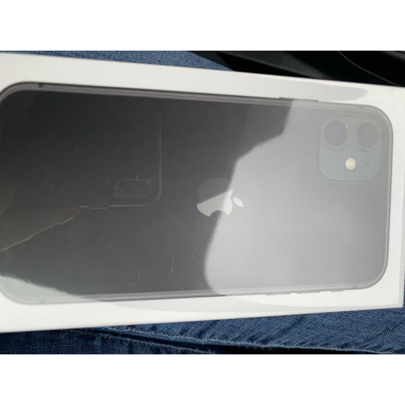 iPhone 11 256gb zwart in verzegelde verpakking
