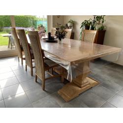 Teak houten tafel