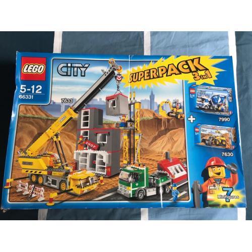 Lego City 66331 Superpack 3in1 (7630, 7633, 7990)
