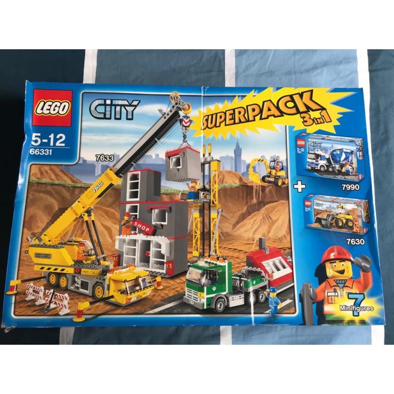 Lego City 66331 Superpack 3in1 (7630, 7633, 7990)