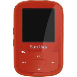 SanDisk Clip Sport Plus - MP3-speler - 16GB - Rood