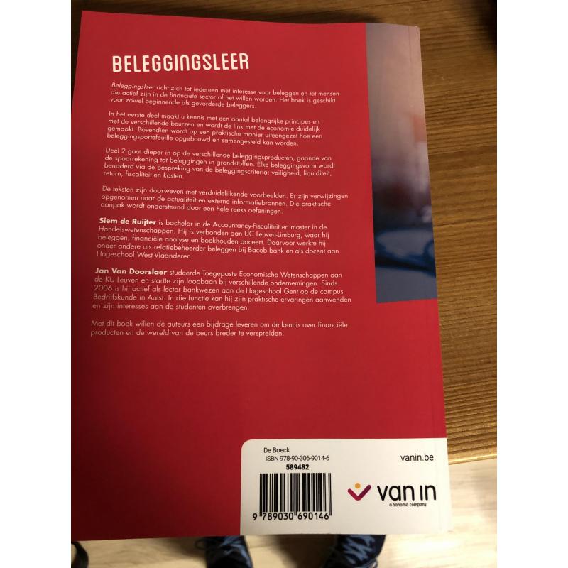 Boek beleggingsleer