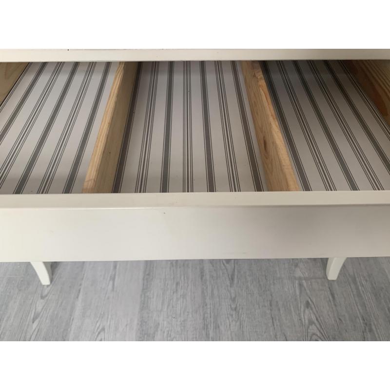 HEMNES Toilettafel met spiegel, wit100x50 cm