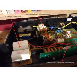 Quad 989 electrostatische luidsprekers, recentelijk volledig op punt gesteld en zelfs verbeterd