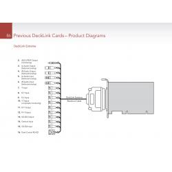 MAC G5   decklink extreme card   breakout cable   audio convertor