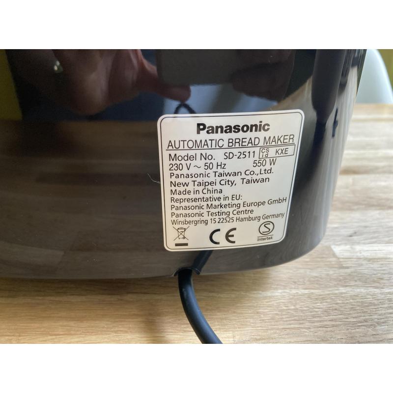 NIEUWSTAAT Panasonic broodbakmachine