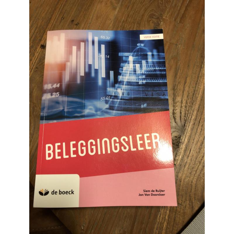 Boek beleggingsleer