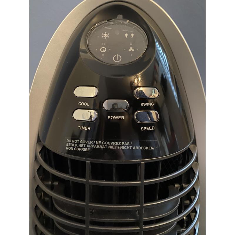 Honeywell aircooler zwart/zilver