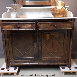 Faux Bamboo kast / dressoir