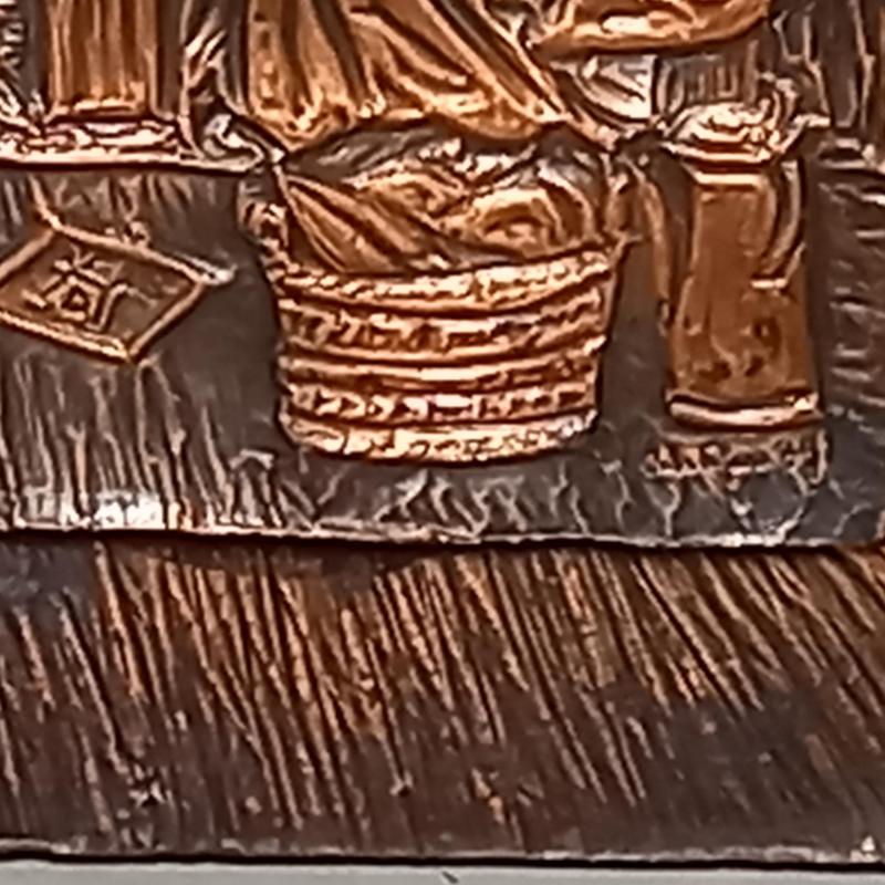 Bronzen plaquette Laatste Avondmaal