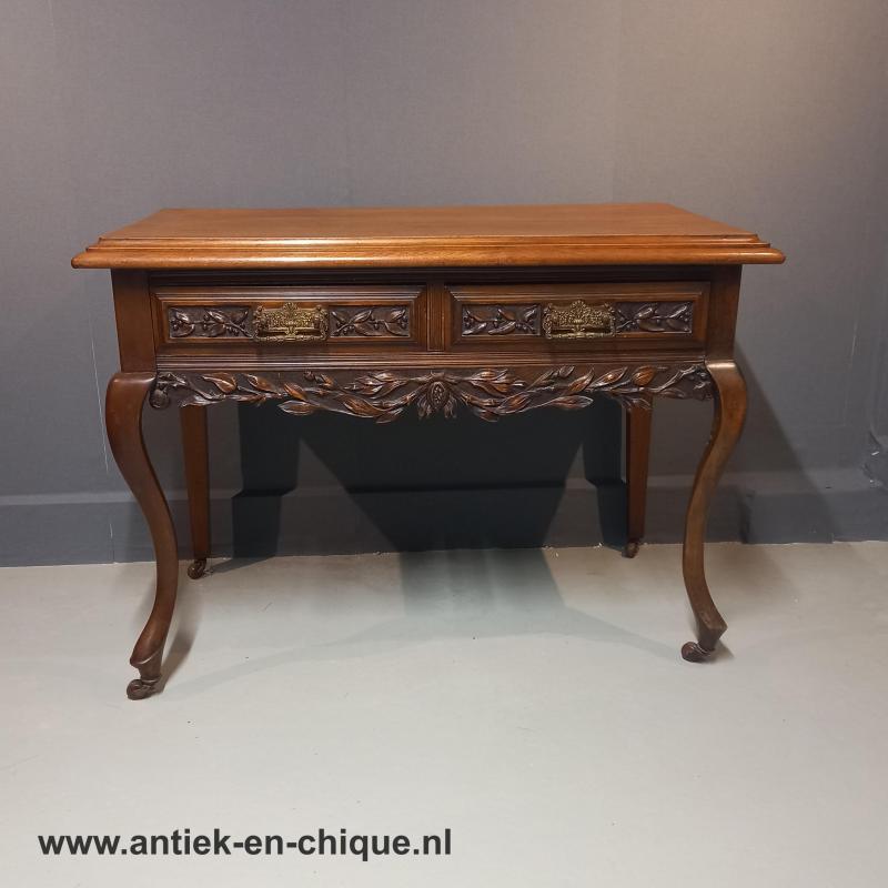 Antieke Sidetable Queen Ann stijl