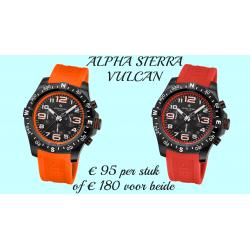 TWEE EXLUSIEVE VULCANS VAN ALPHA SIERRA