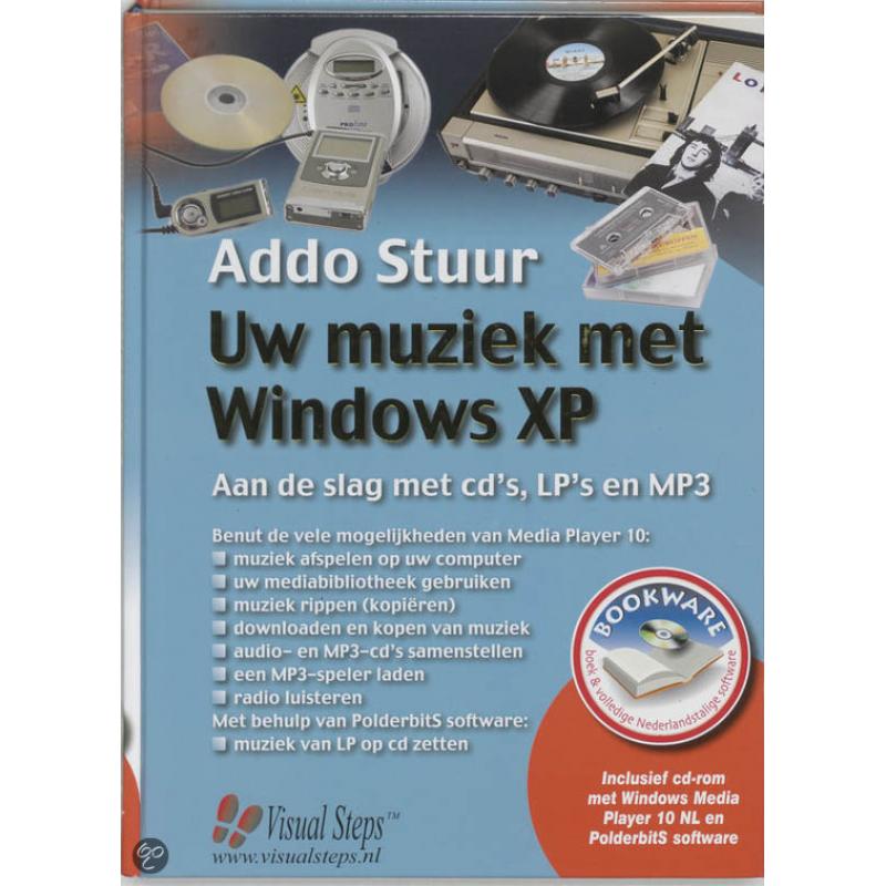 Te Koop 3 Originele Addo Stuur Boeken Word, Digitale Fotobewerking en Muziek.