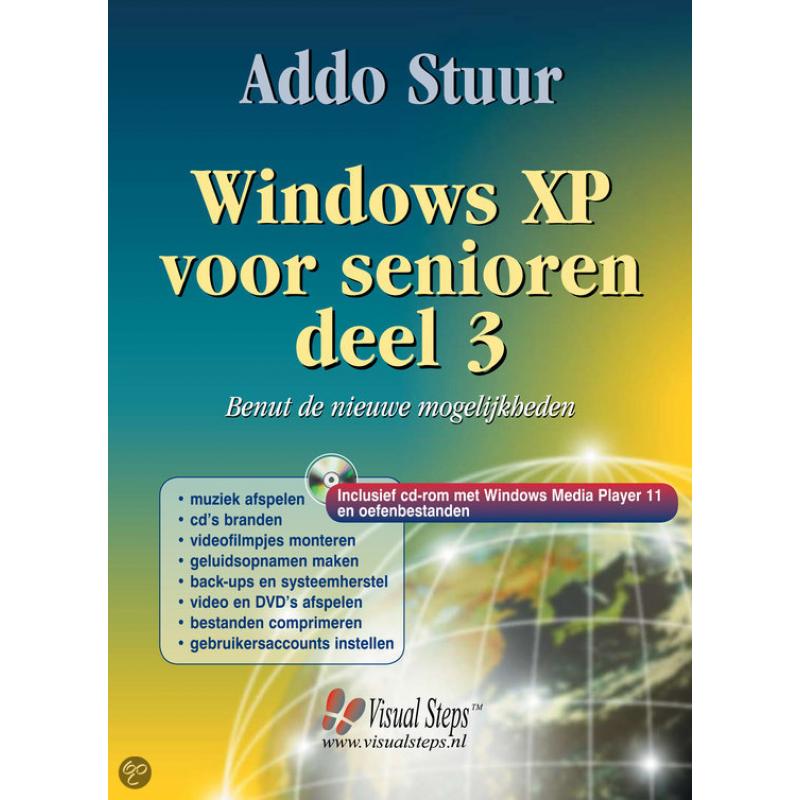 Te Koop Het Addo Stuur Boek Windows Xp Deel 3 voor Senioren T.e.a.b.