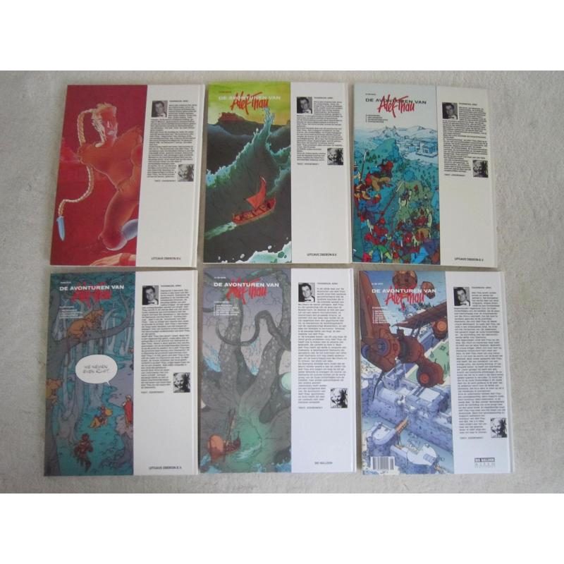 6 hardcover strips van Alef-Thau - Jodorowsky/ Arno