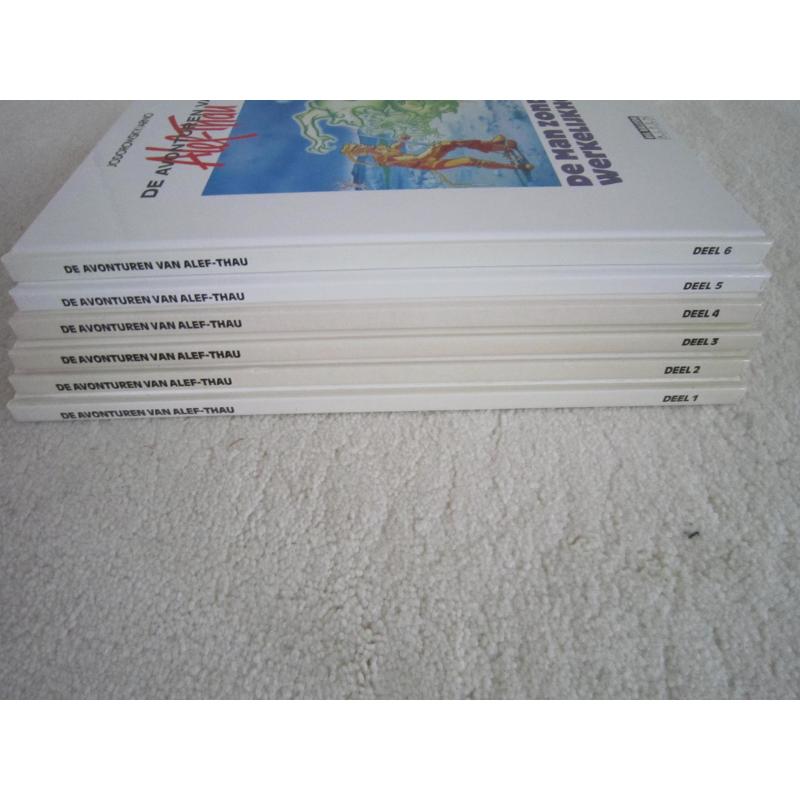 6 hardcover strips van Alef-Thau - Jodorowsky/ Arno