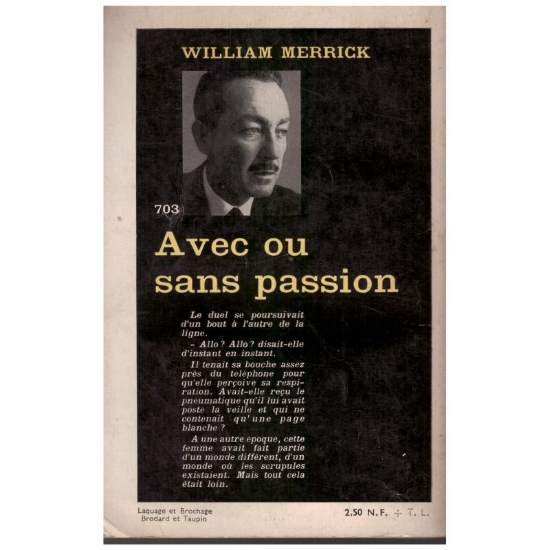 William Merrick - Avec ou sans passion