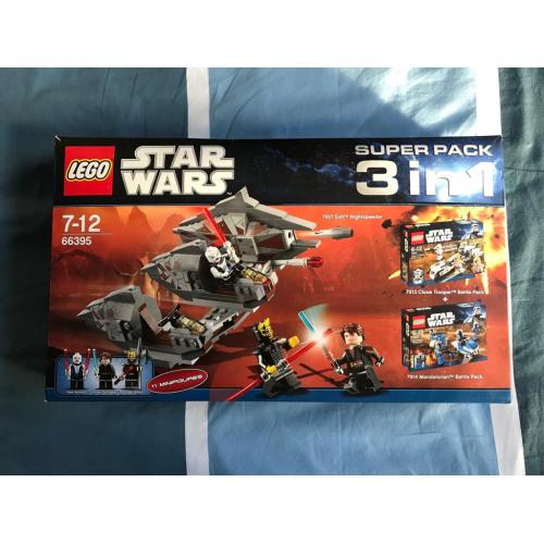Lego Star Wars 66395 Superpack 3 in 1 ( 7957, 7913, 7914)