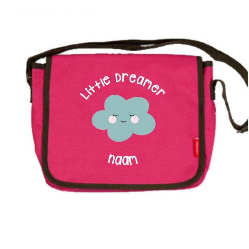 Luiertas met Naam en print In 2 kleuren!  Lief! Baby Beurs Actie