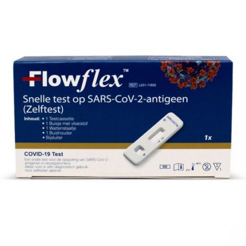 Zelftest FlowFlex en DeepBlue