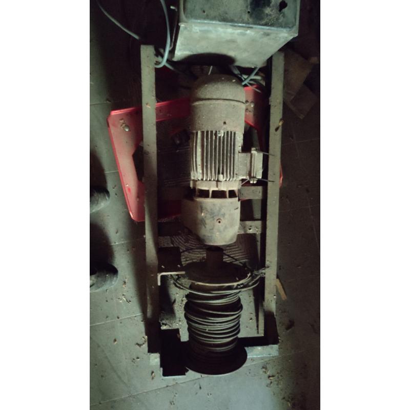 Winch motor / 380 V met bediening