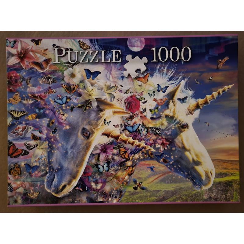 Verschillende puzzels van 1.000 stuks