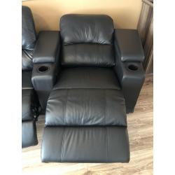 “De ROMA” 3-ZITS gebogen Home Cinema seats, bioscoopzetel