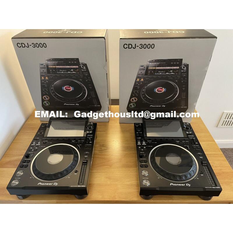 Pioneer DJ XDJ-RX3, Pioneer DDJ-REV7 DJ Kontroler, Pioneer XDJ-XZ , Pioneer OPUS-QUAD , Pioneer DDJ-1000, Pioneer DDJ-1000SRT , Pioneer CDJ-3000, Pioneer DJ DJM-A9 , Pioneer CDJ-2000NXS2, Pioneer DJM-900NXS2, Pioneer DJM-V10-LF , Pioneer DJ DJM-S11