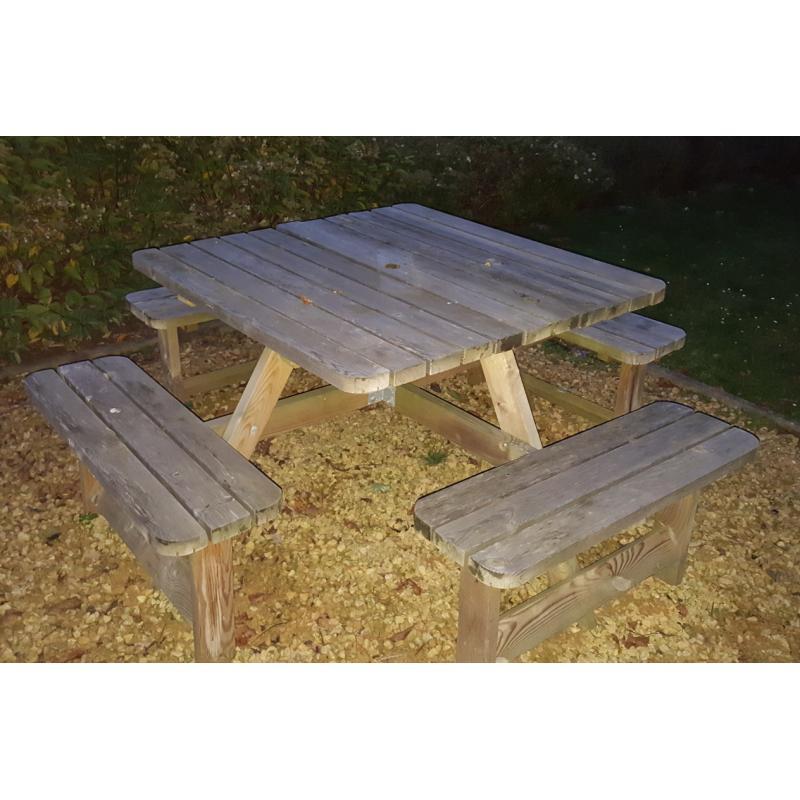 King Picknicktafel 8 personen