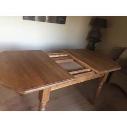 Landelijke eettafel