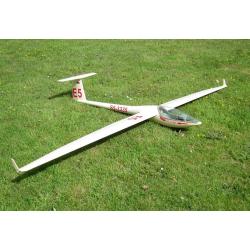 Glider DG-303 van HF-mode
