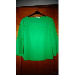 Groene blouse