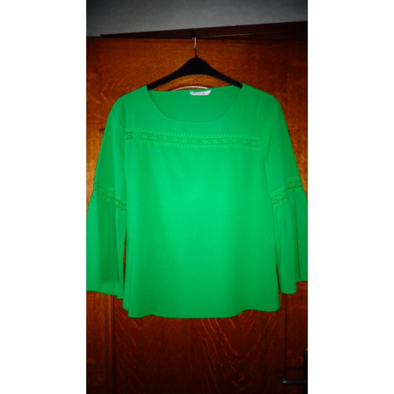 Groene blouse