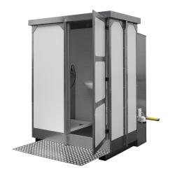 mobiele toilet en douche unit / toiletwagen