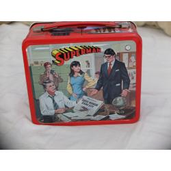 Vintage Superman lunchbox met thermosfles 1978