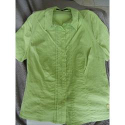 Groene dames blouse - merk One Touch - maat 36