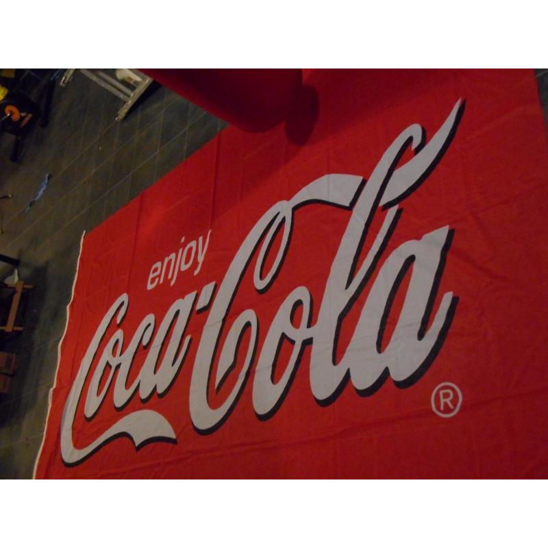 *NIEUW* MEGA Coca Cola VLAG 200 x 300 cm uniek verzamel Coke