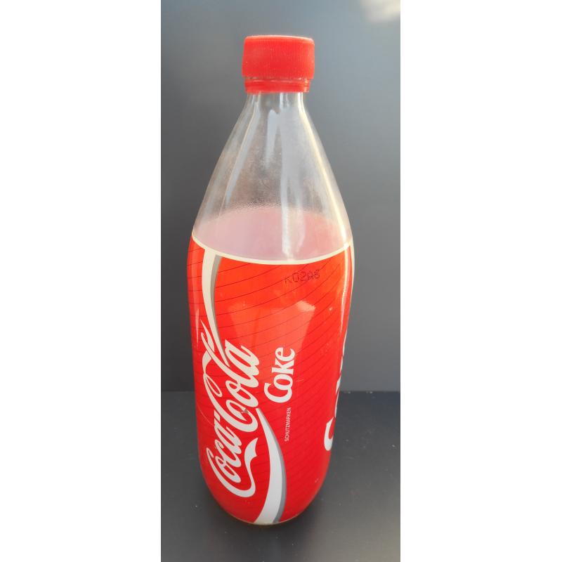 25 Coca-Cola flessen kroonkurk relief contourfles - PARTIJ