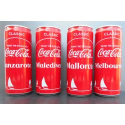 15 duitse Trink &#039;ne Eiskalte Coca Cola blikjes - Classic