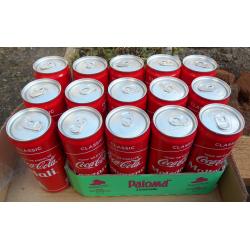 15 duitse Trink &#039;ne Eiskalte Coca Cola blikjes - Classic