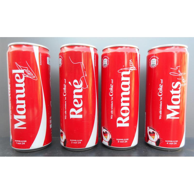 *2014* complete serie 24 Coca-Cola - Die Deutsche Manschaft