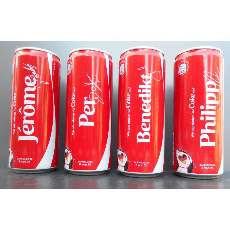 *2014* complete serie 24 Coca-Cola - Die Deutsche Manschaft