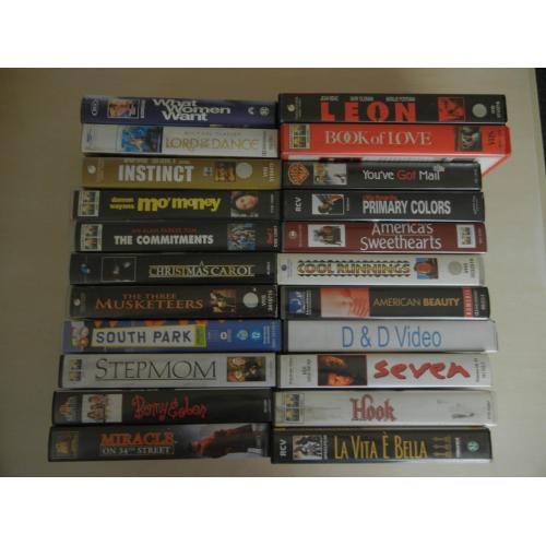 Video films (VHS)