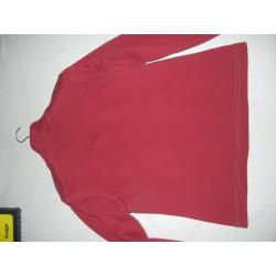 Leuke sweater dames - rood/jeans - Street One - maat 40
