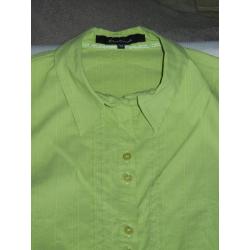 Groene dames blouse - merk One Touch - maat 36