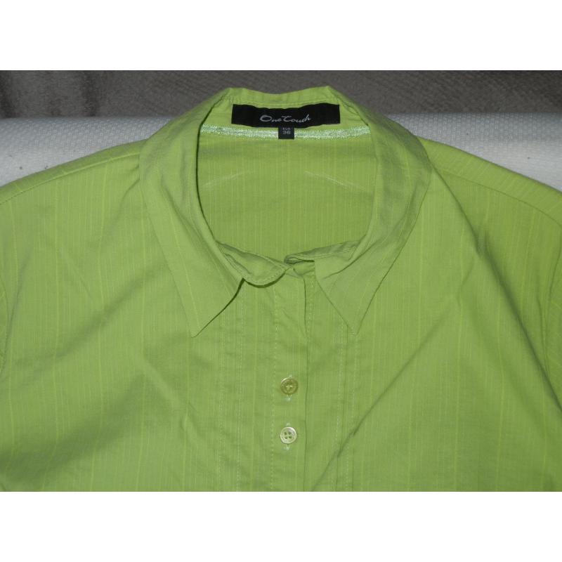 Groene dames blouse - merk One Touch - maat 36